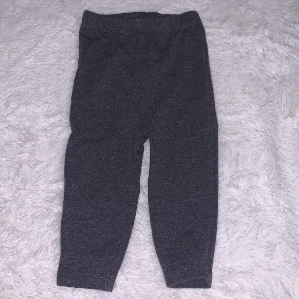 (3 for $10) PEKKLE gray 6 month baby pants